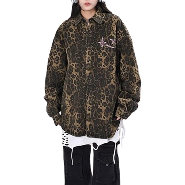 00s archive xfrm 黒豹　leopard jacket y2k 00s archive xfrm 黒豹 leopard jacket y2k
